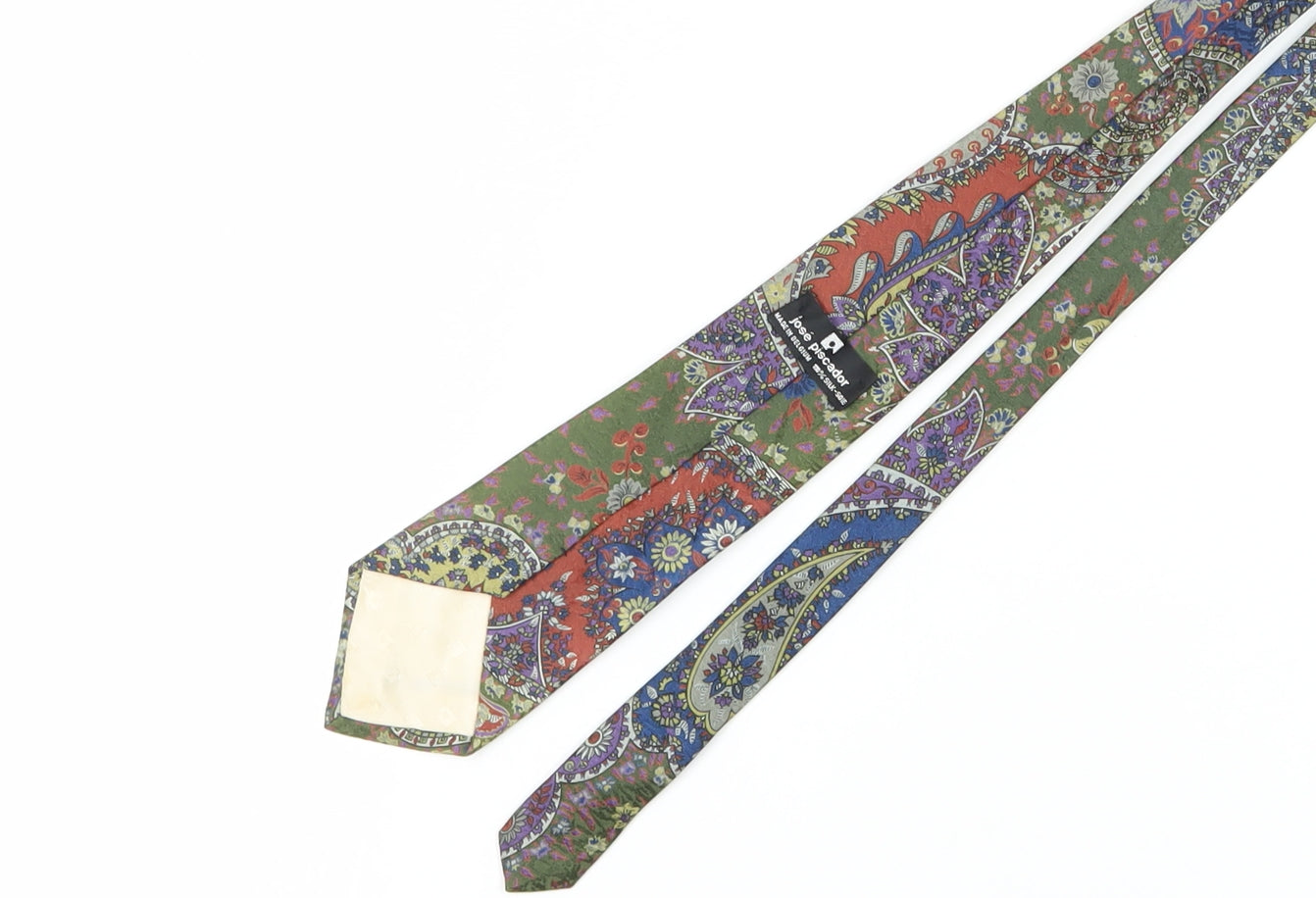 José Piscador Multicoloured Floral Silk Men's Tie