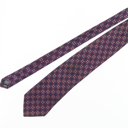 Marks and Spencer Men's Multicoloured Geometric Tie