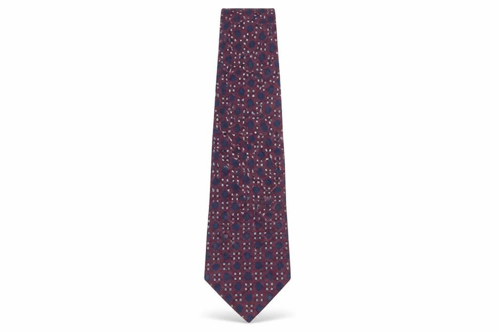 Front view of Marks & Spencer Men's Multicoloured Geometric Tie