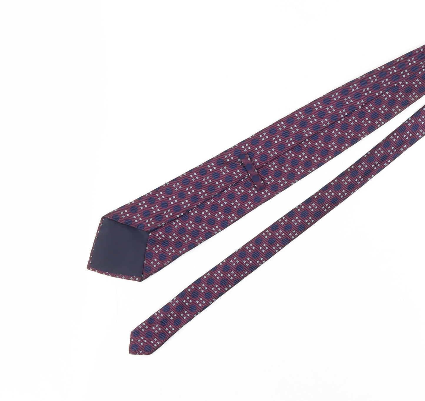 Marks and Spencer Men's Multicoloured Geometric Tie