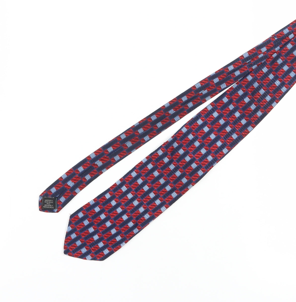 Havana Men's Multicoloured Geometric Tie, One Size