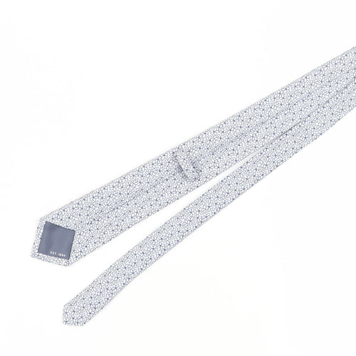 Marks and Spencer Men's White Floral Slim Tie One Size