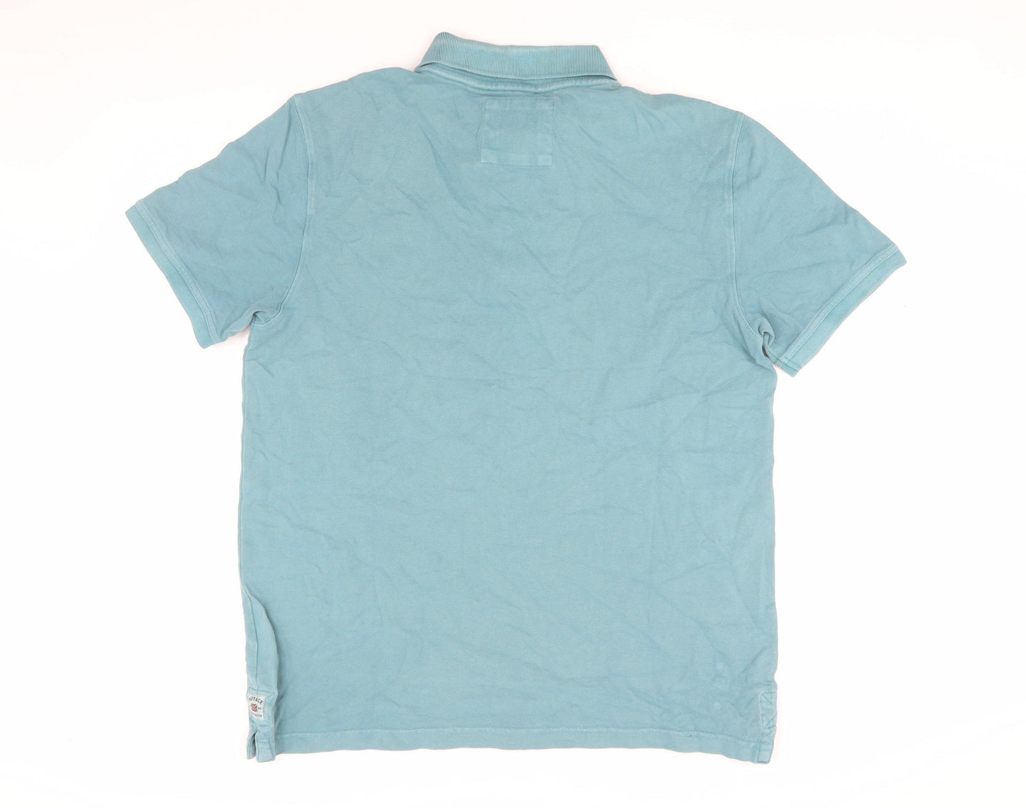 Fat Face Men's Blue Polo Shirt, Size L, Classic Fit