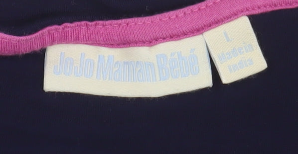 JoJo Maman Bébé Women's Blue Sleeveless Tank