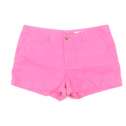 Gap Women's Pink Chino Shorts, Size 12