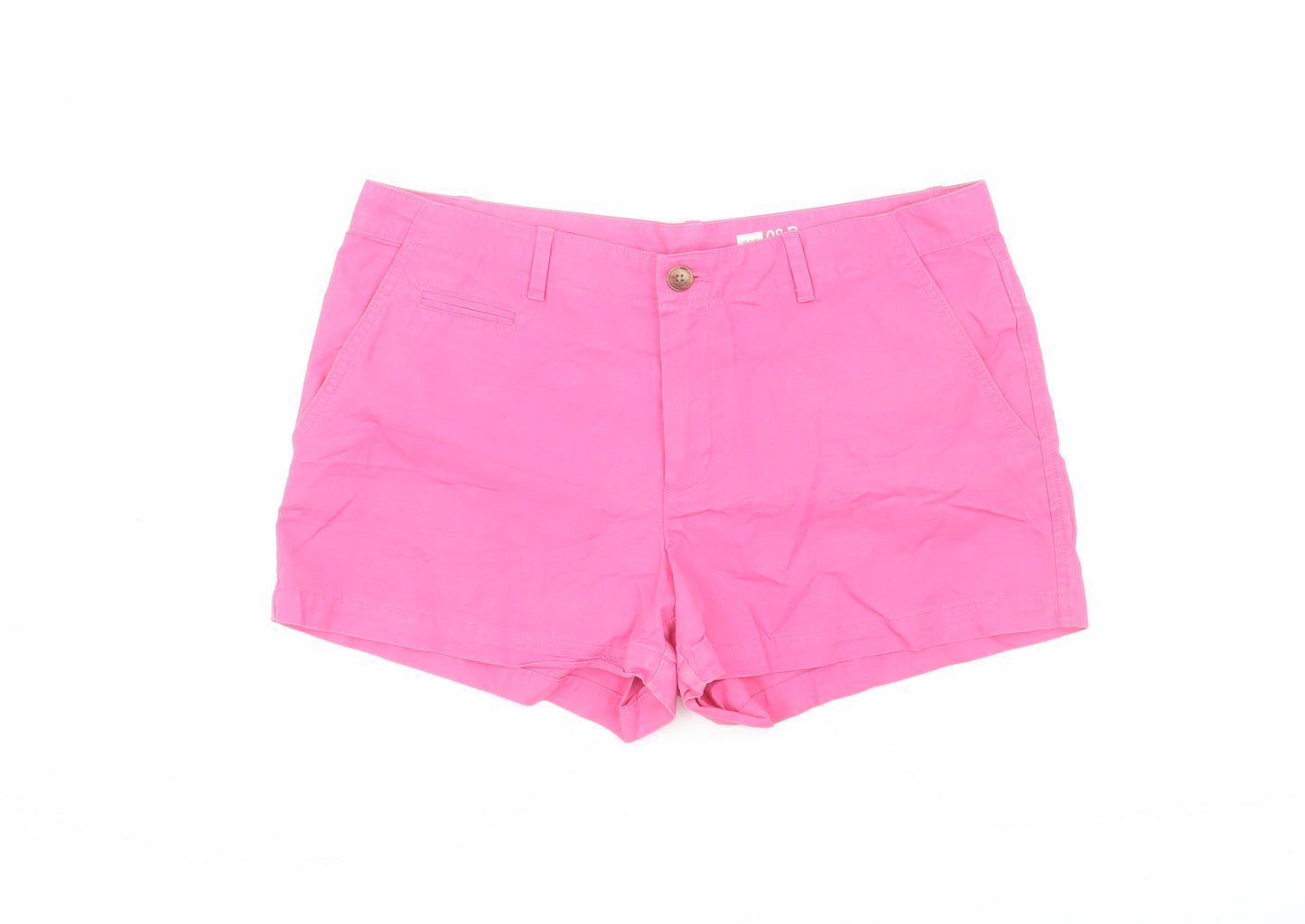 Gap Women's Pink Chino Shorts, Size 12