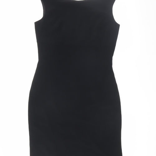 Laura Ashley Women's Black Sheath Dress Size 10