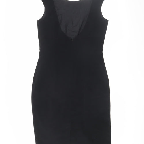 Laura Ashley Women's Black Sheath Dress Size 10