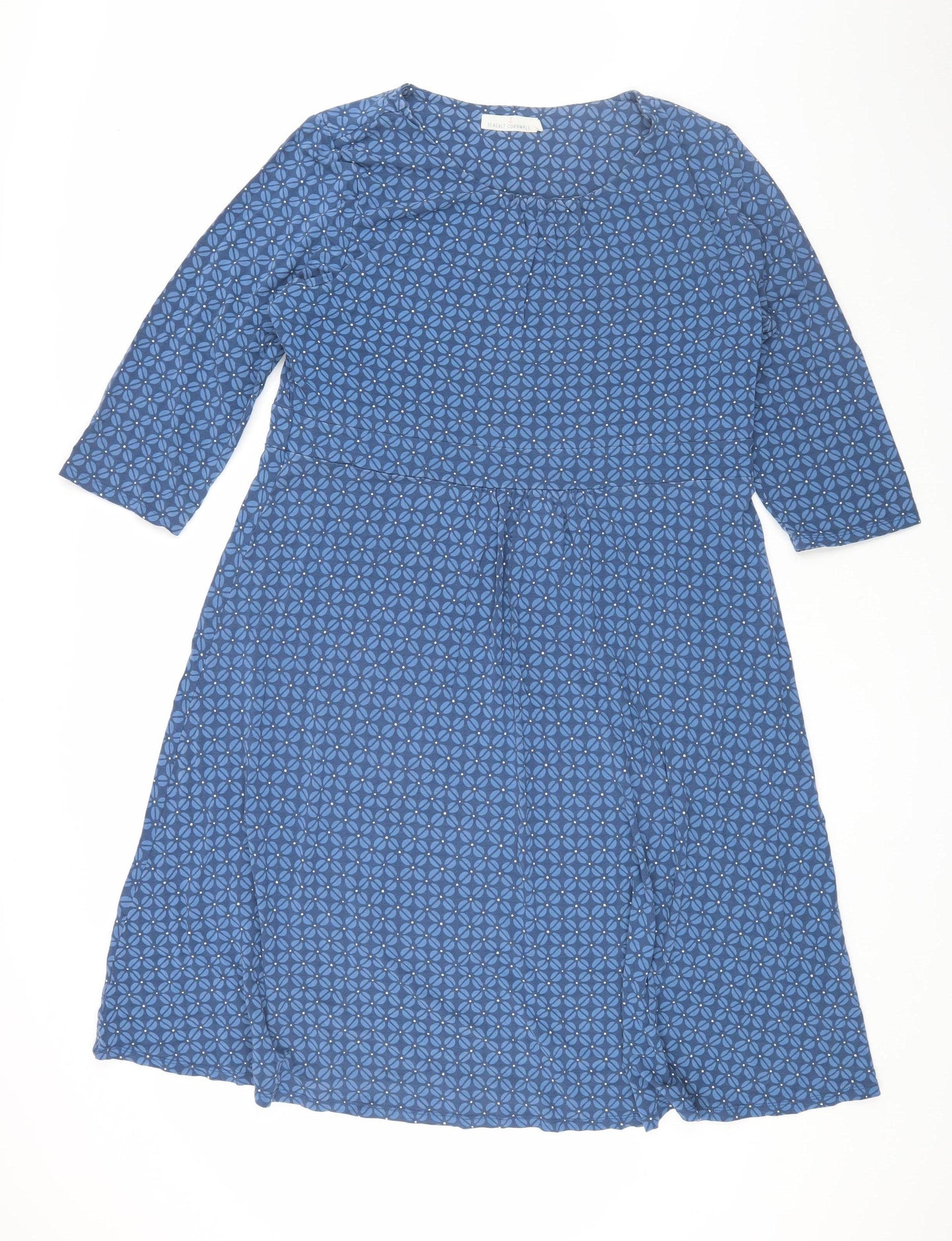 Seasalt Cornwall Women's Blue A-Line Dress Size 20