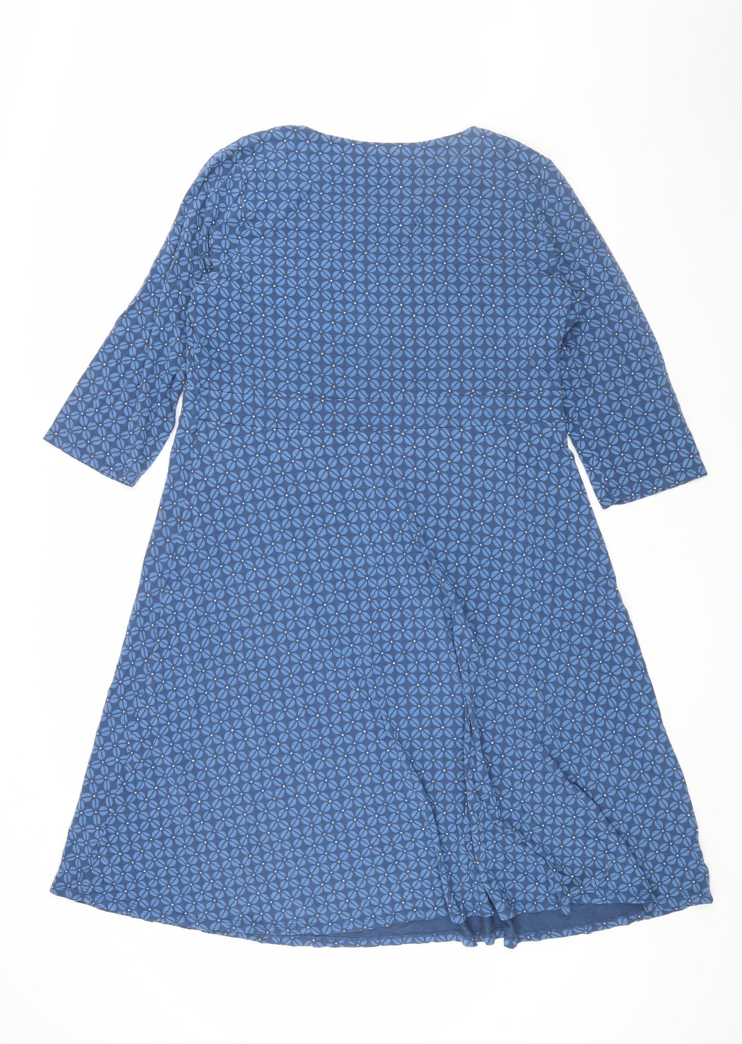 Seasalt Cornwall Women's Blue A-Line Dress Size 20
