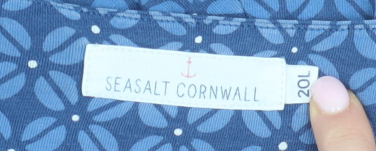 Seasalt Cornwall Women's Blue A-Line Dress Size 20