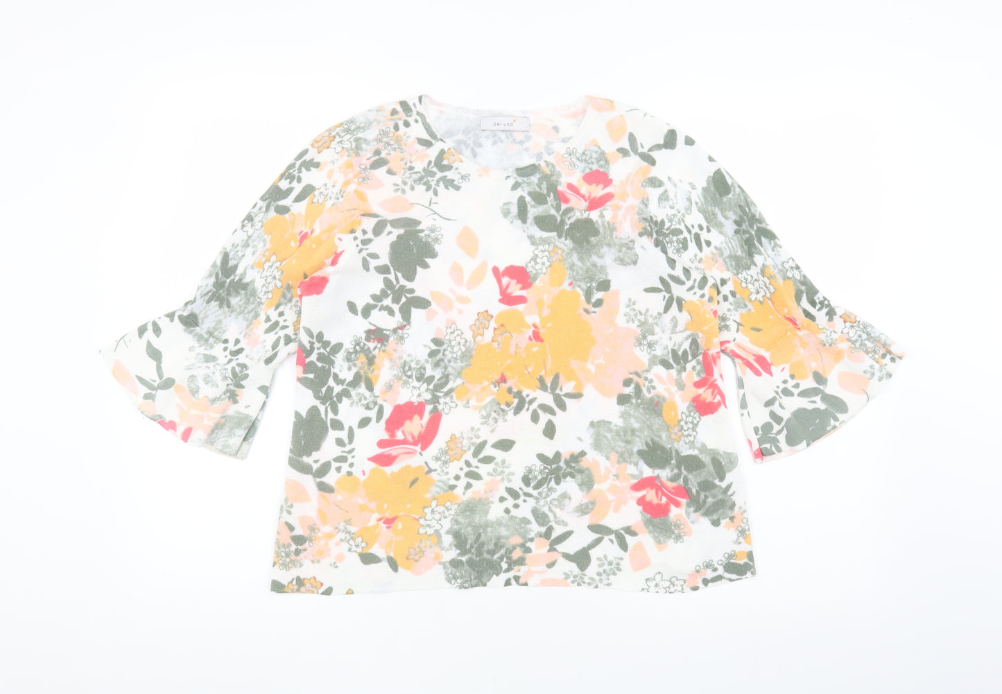 Marks and Spencer Women's Floral Pullover Jumper 14