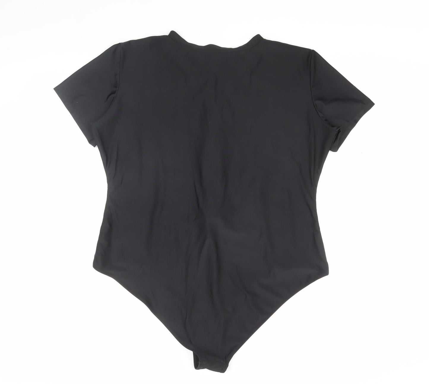 Boohoo Women's Black Rash Guard, Size 24, Plus, Sports