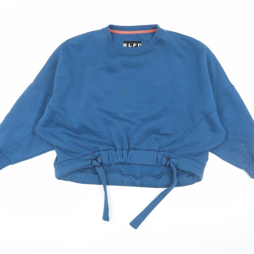 BLFD Women's Blue Pullover Sweatshirt Size 10