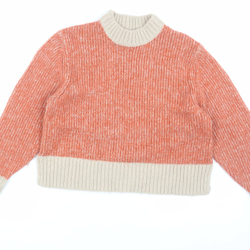EDC Women's Orange XS Pullover Jumper