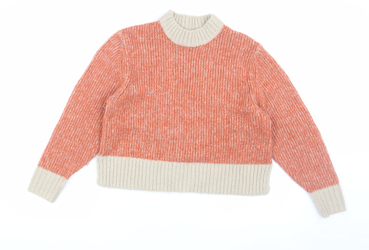 EDC Women's Orange XS Pullover Jumper