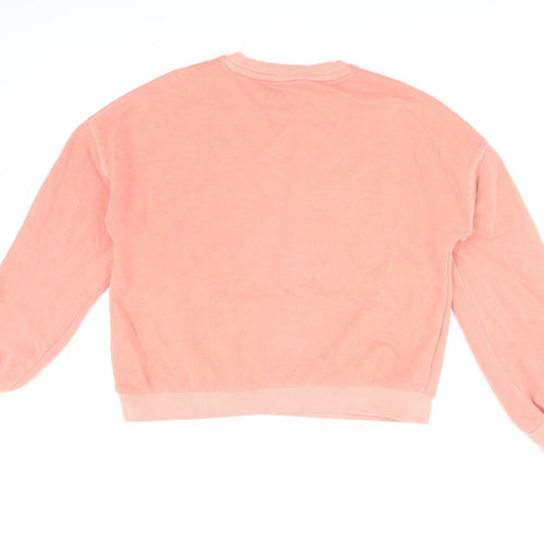 Marks & Spencer Girls Pink Pullover Sweatshirt 13-14Y