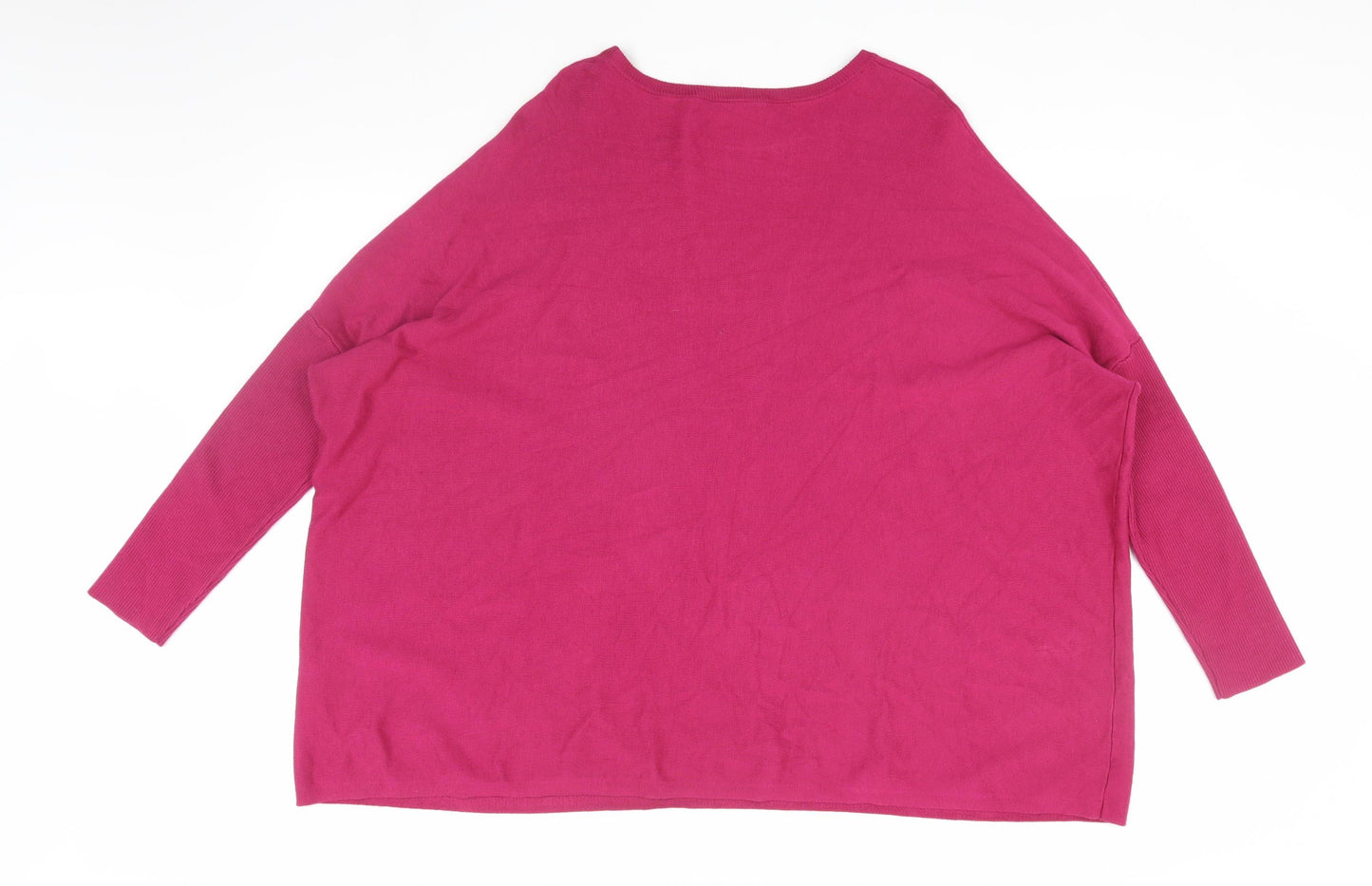 Masai Women's Pink Pullover Jumper, Size S, Crew Neck