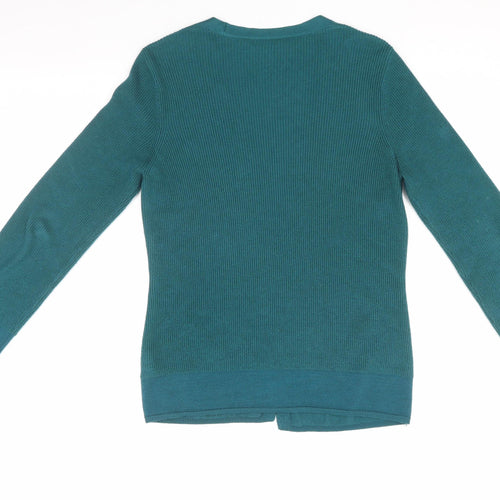 Marks and Spencer Women's Green Cardigan Size 10