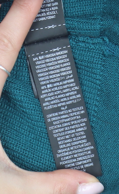 Marks and Spencer Women's Green Cardigan Size 10