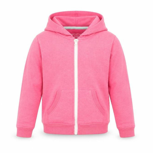 LOVE Girls Pink Full Zip Hoodie 11-12 Years Casual Wear