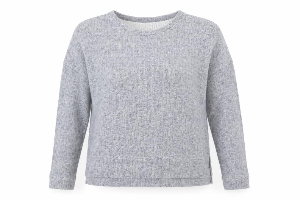 Front view of New Look Women's Grey Sweatshirt, size 14