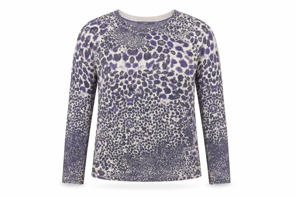 Next Women’s Purple Animal Print Blouse Size 10