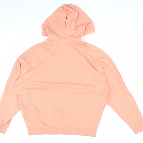 ASOS DESIGN Orange Pullover Hoodie M Unisex Adults
