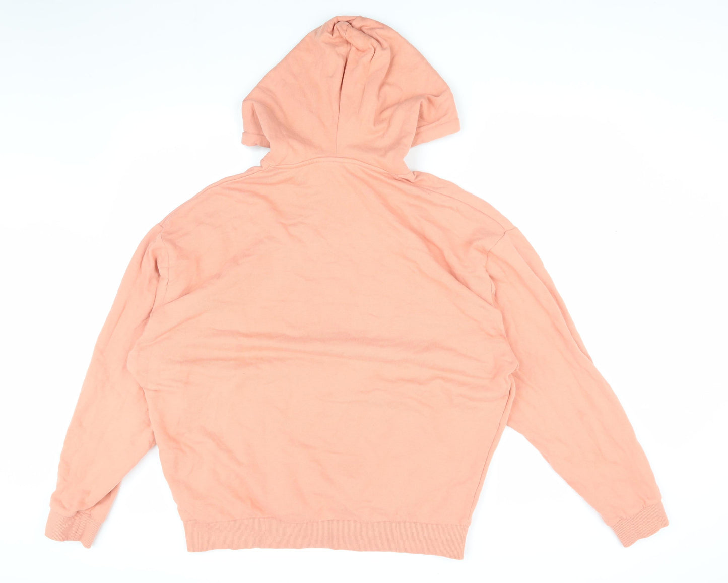ASOS DESIGN Orange Pullover Hoodie M Unisex Adults