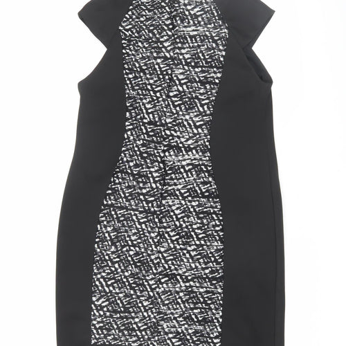 Klass Women's Black Sheath Dress Size 14, Party Chic