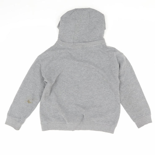 Next Boys Grey Pullover Hoodie, 10 Years, Space Theme