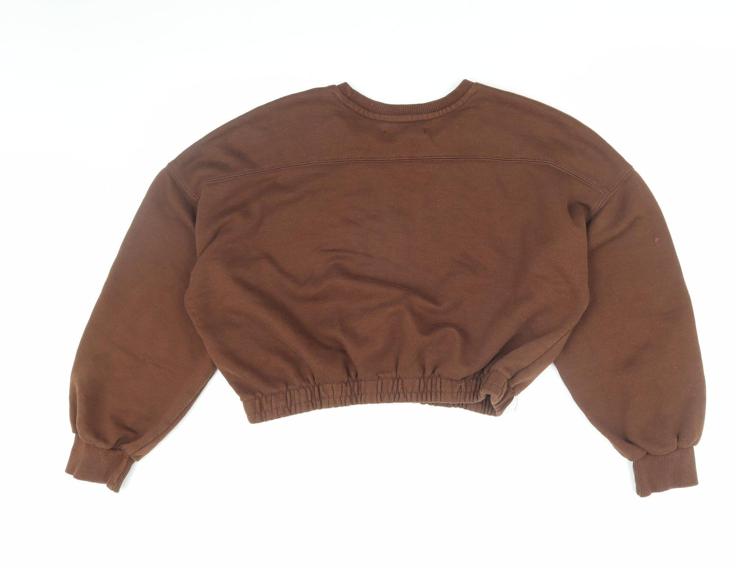 Lefties Women's Brown Pullover Sweatshirt Medium
