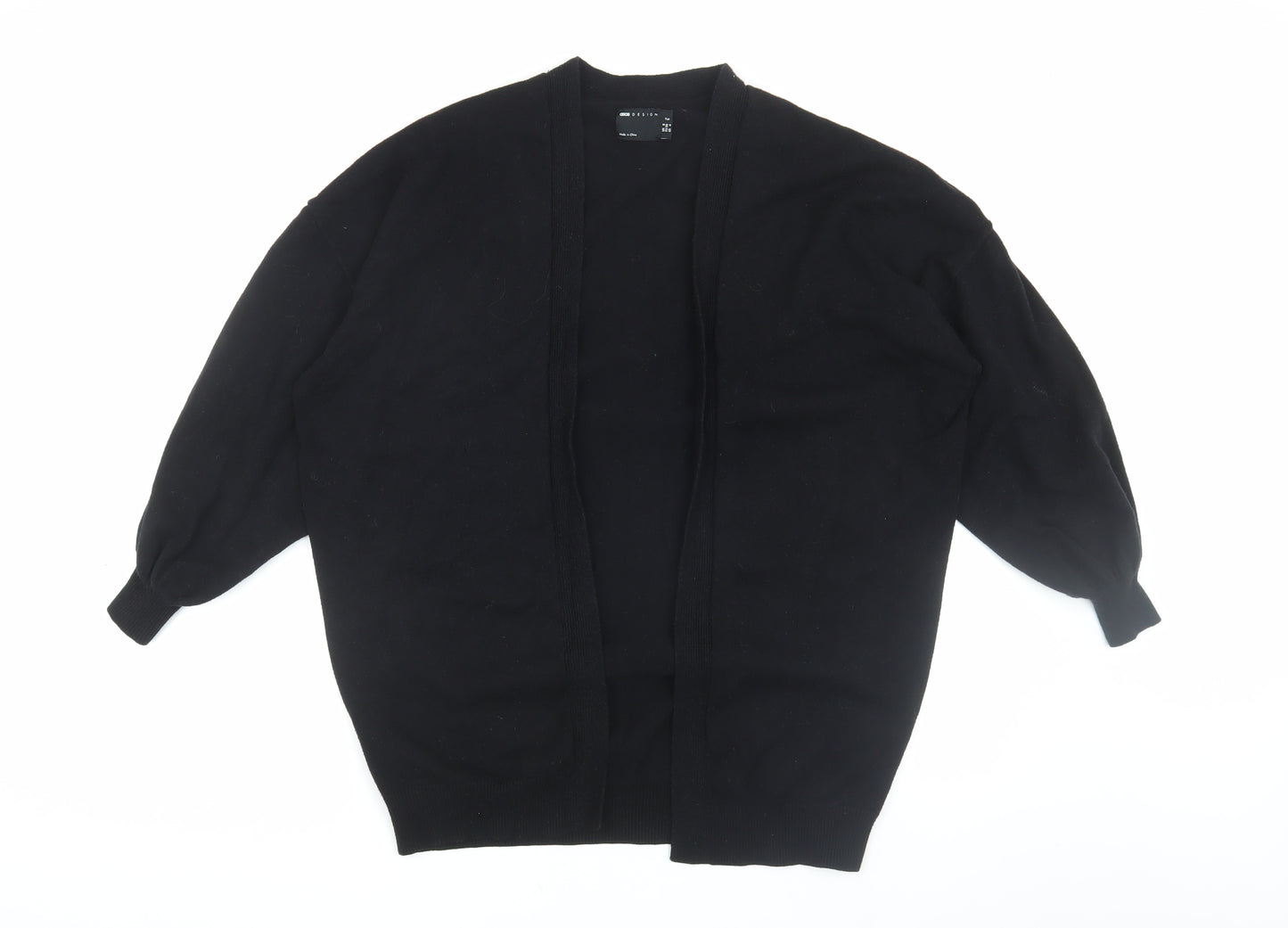 ASOS DESIGN Women’s Black Tall Cardigan Size 8