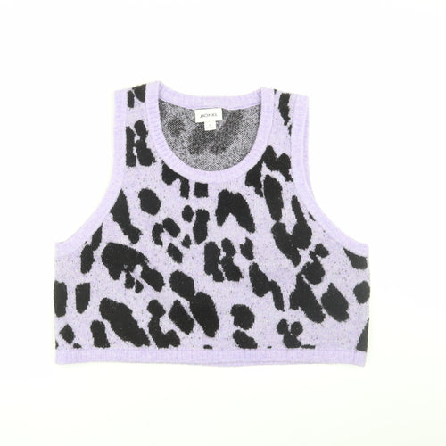 Monki Women's Multicoloured XL Animal Print Vest