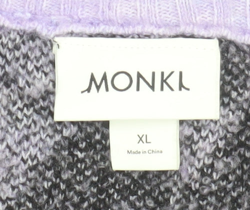 Monki Women's Multicoloured XL Animal Print Vest