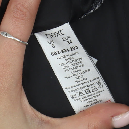 Next Women's Grey A-Line Sleeveless Dress UK 6
