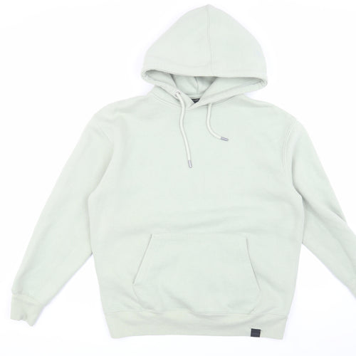 Pull & Bear Men's Green S Hoodie Pullover Regular Fit