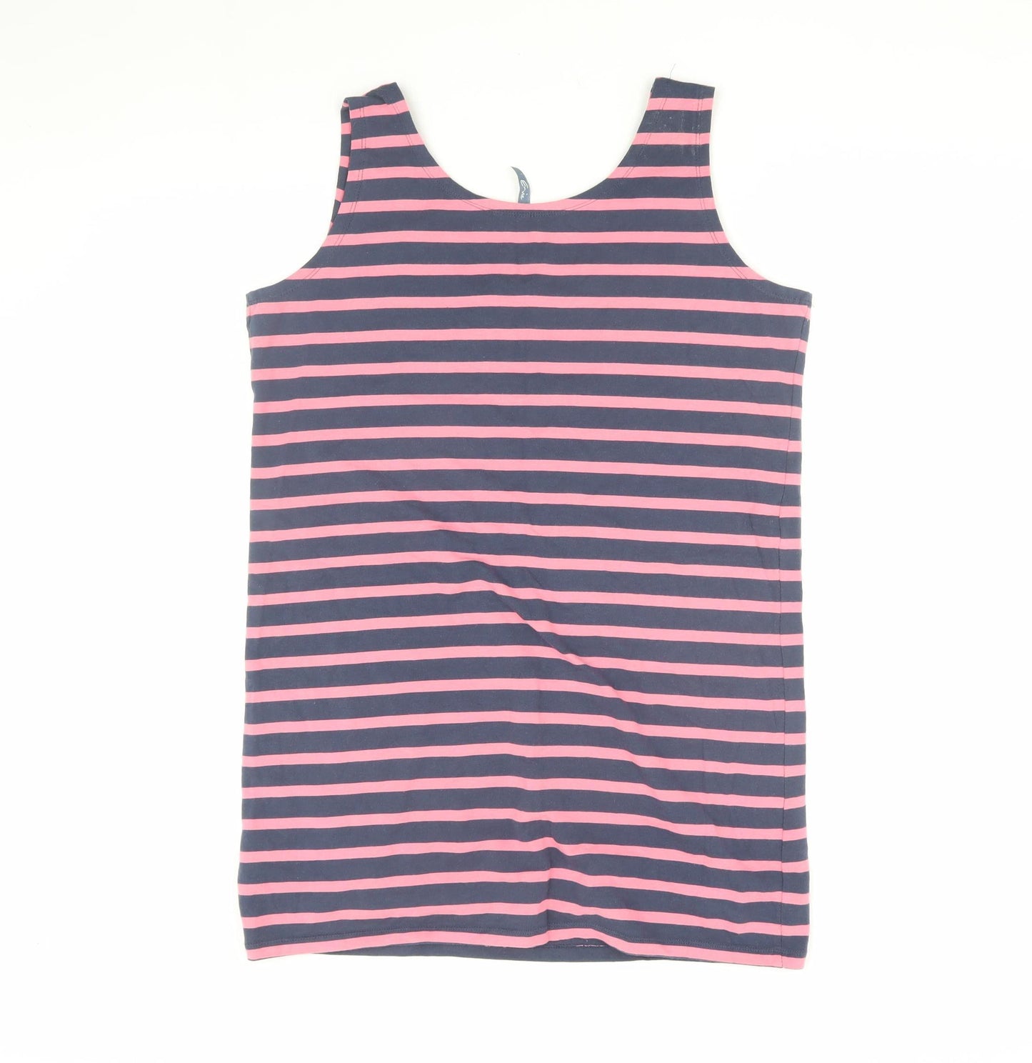 E-vie Women's Multicoloured Striped Tank Size 20