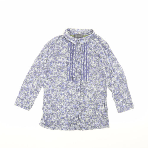 Marks and Spencer Women's Floral Tunic Blouse - Size 8