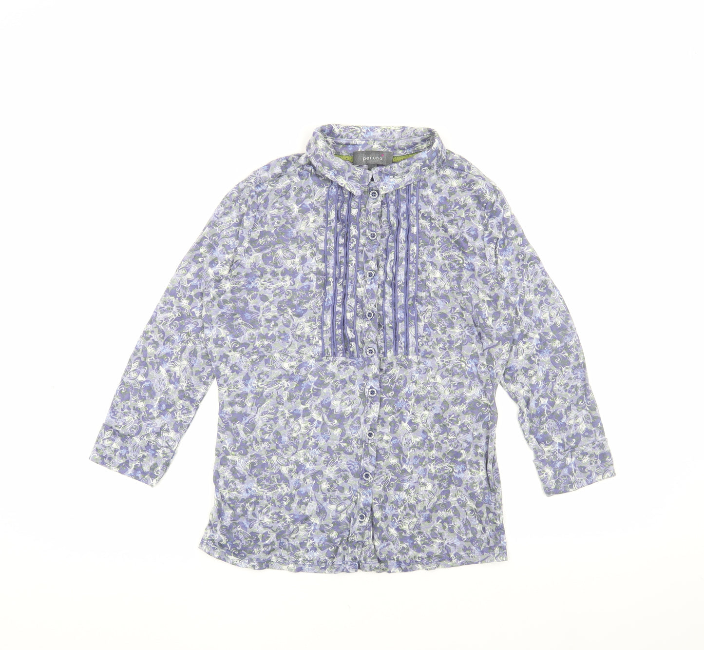 Marks and Spencer Women's Floral Tunic Blouse - Size 8