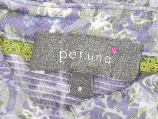 Marks and Spencer Women's Floral Tunic Blouse - Size 8