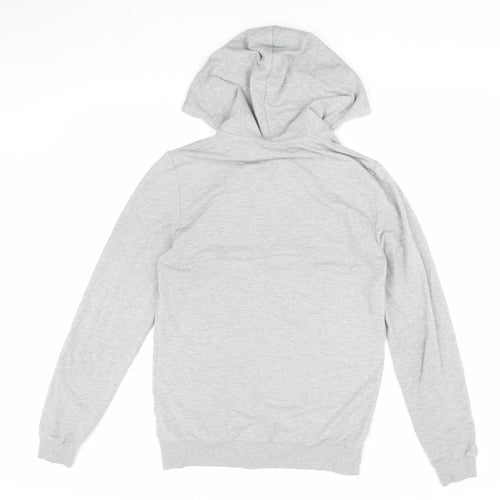 ASOS Men's Grey Full Zip Hoodie M