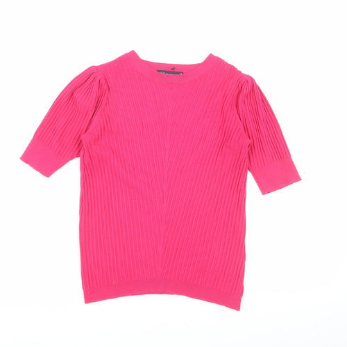 Marks and Spencer Women’s Pink Jersey Blouse Size 10
