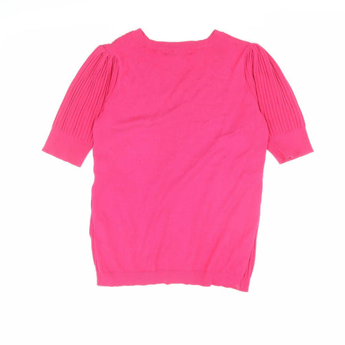 Marks and Spencer Women’s Pink Jersey Blouse Size 10