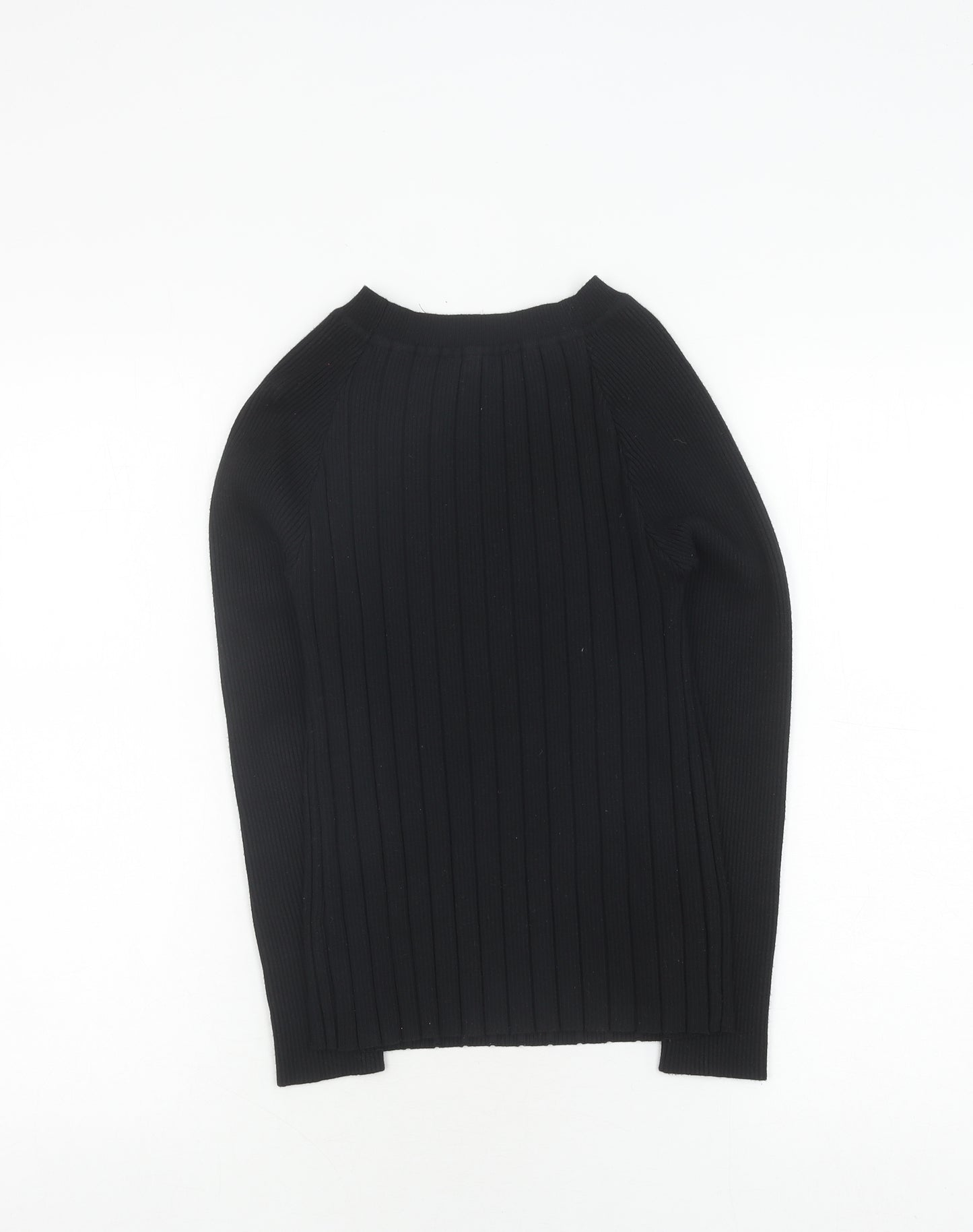 Quiz Women's Black Round Neck Knit Jumper S