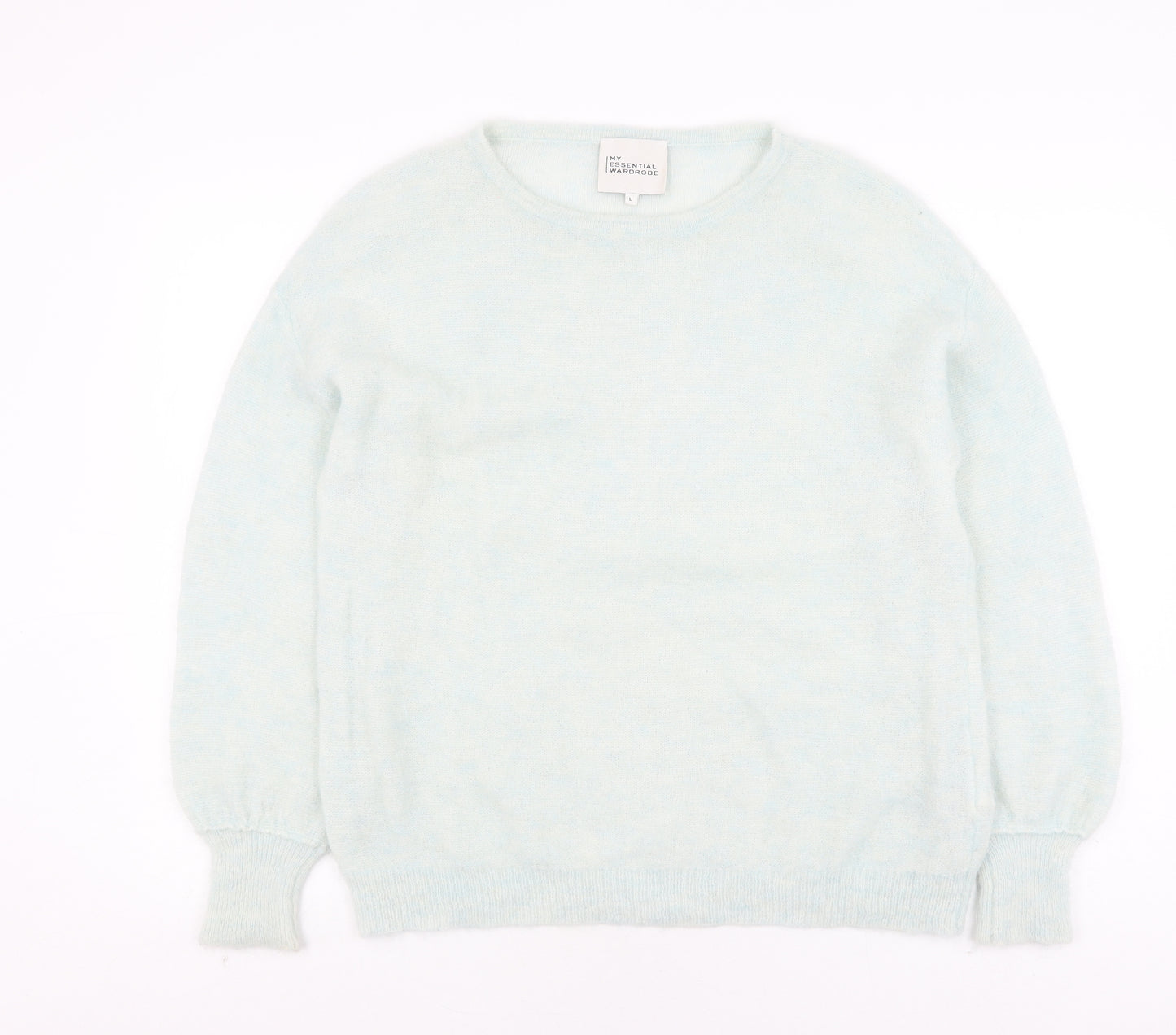 My Essential Wardrobe Women's L White Knit Jumper