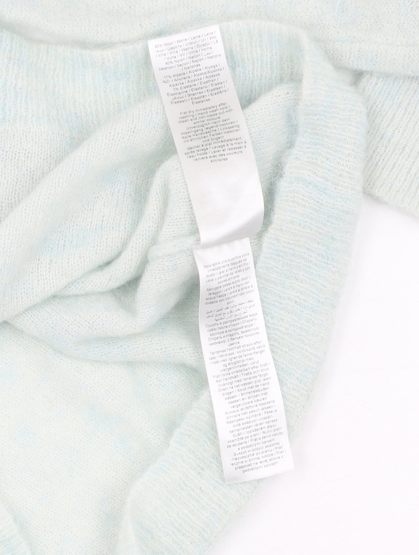 My Essential Wardrobe Women's L White Knit Jumper