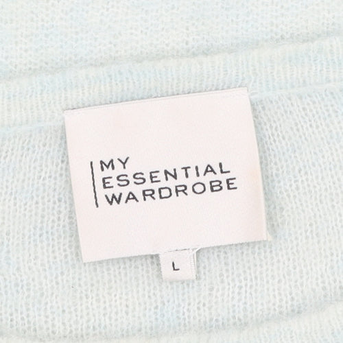 My Essential Wardrobe Women's L White Knit Jumper