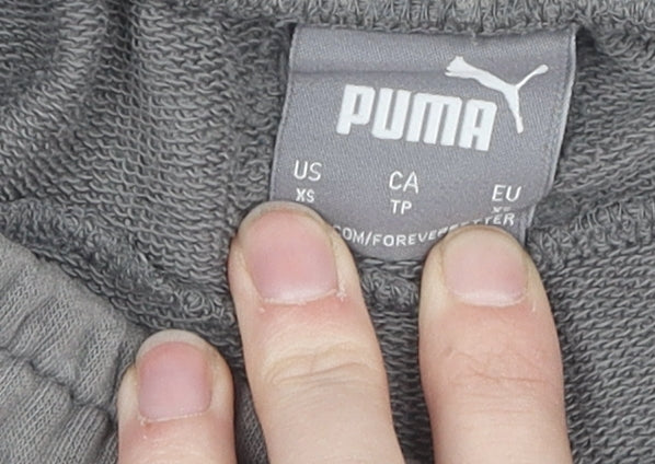 Puma Men's Grey XS Sweat Shorts Casual Style