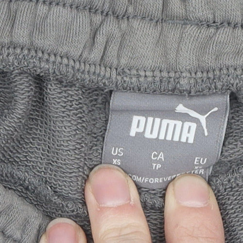 Puma Men's Grey XS Sweat Shorts Casual Style